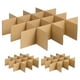thumbnail image 1 of 18 divisores de vidrio para cajas de mudanzas, divisores de cajas de cartón para mudanzas, embalaje de platos, cajas de mudanzas, divisores corrugados, cabe en caja para embalaje, envío, color caqui, 1 of 6