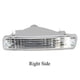 thumbnail image 4 of 2Pcs Car Front Bumper Turn Signal Lamp for Land Cruiser 80 Series 1991-1998 LC80 FJ80 FZJ80 HDJ80 HZJ80 4500 4.5L, 4 of 5