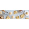 thumbnail image 2 of Sellos para galletas Nordic Ware Holiday Cast, redondos, 3 cm, plateados, 2 of 7