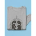 thumbnail image 3 of Outline Zodiac Sign Libra Sweatshirt Men -Image by Shutterstock, Male 5X-Large, 3 of 4