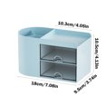 thumbnail image 3 of Cosmetics Storage Organizer, Desktop Drawer Storage Box, Small Item Classification Storage Container, Plastic Durable Multi-Compartment Makeup Storage Box for Home Office Use, 3 of 7