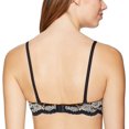 thumbnail image 2 of Maidenform Womens Natural Boost Demi Bra, 34A, Black/Stone, 2 of 7