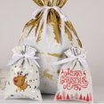 thumbnail image 2 of WUSUOWEI 24PCS Christmas Drawstring Gift Bags Durable Multicolor Multisize Used for Decorative Holiday Celebrations Gift Wrapping Bag Xmas Presents Party Supplies, 2 of 7