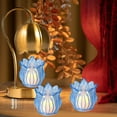 thumbnail image 5 of Luoshdecor Plastic Led Light Candle,6Pcs Flameless Tulip Crystal Tealight Candle for Wedding, Birthday Party, Home Table Centerpiece Décor, 5 of 6
