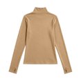 thumbnail image 6 of Mineart Fleece Lined Turtleneck Base Layer Top for Women Long Sleeve Slim Fit Thermal Layering Tee, 6 of 9