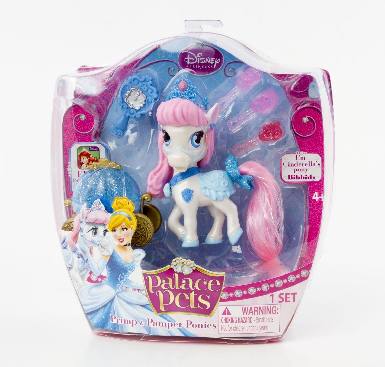 Disney Princess Palace Pets Primp & Pamper Ponies - Cinderella's Pony Bibbidy