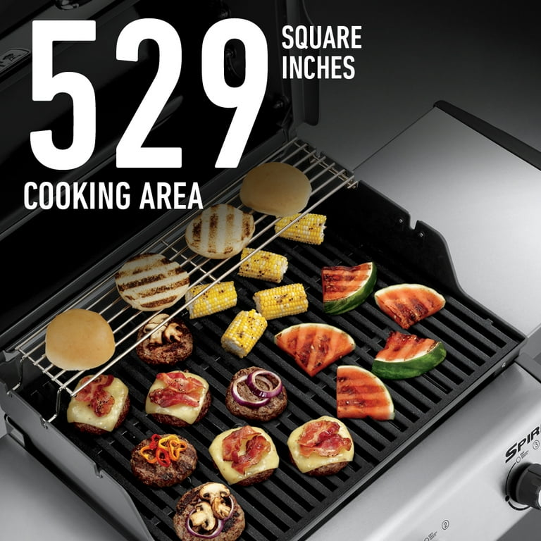 skade Geografi automat Weber Spirit E-330 Lp Gas Grill Black - Walmart.com