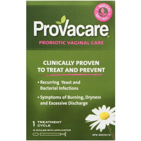 Provacare Probiotic Vaginal Care, Natural Treatment for Vaginal Yeast ...