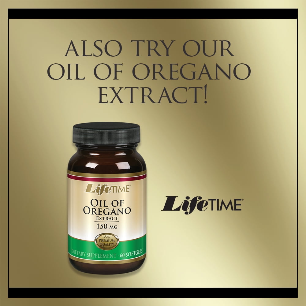 LifeTime Herbal Support Oregano Oil & Olive Leaf 2 oz Liquid