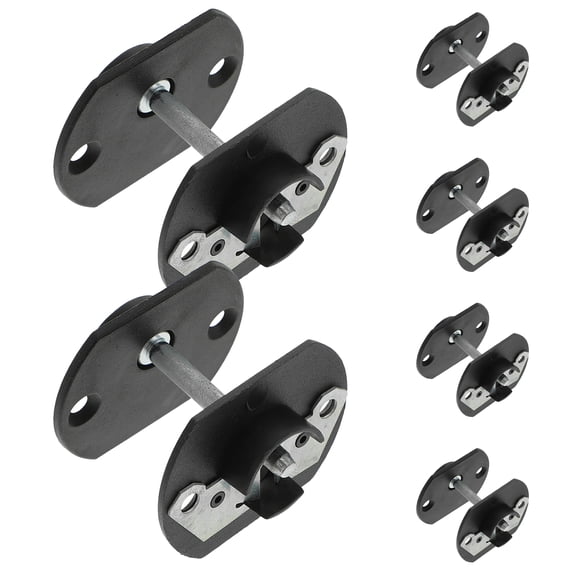 6 Sets Sectional Couch Connectors: Pin Style Furniture Bracket - Sofa Hardware Fittings Replacement Parts For Office Accessories