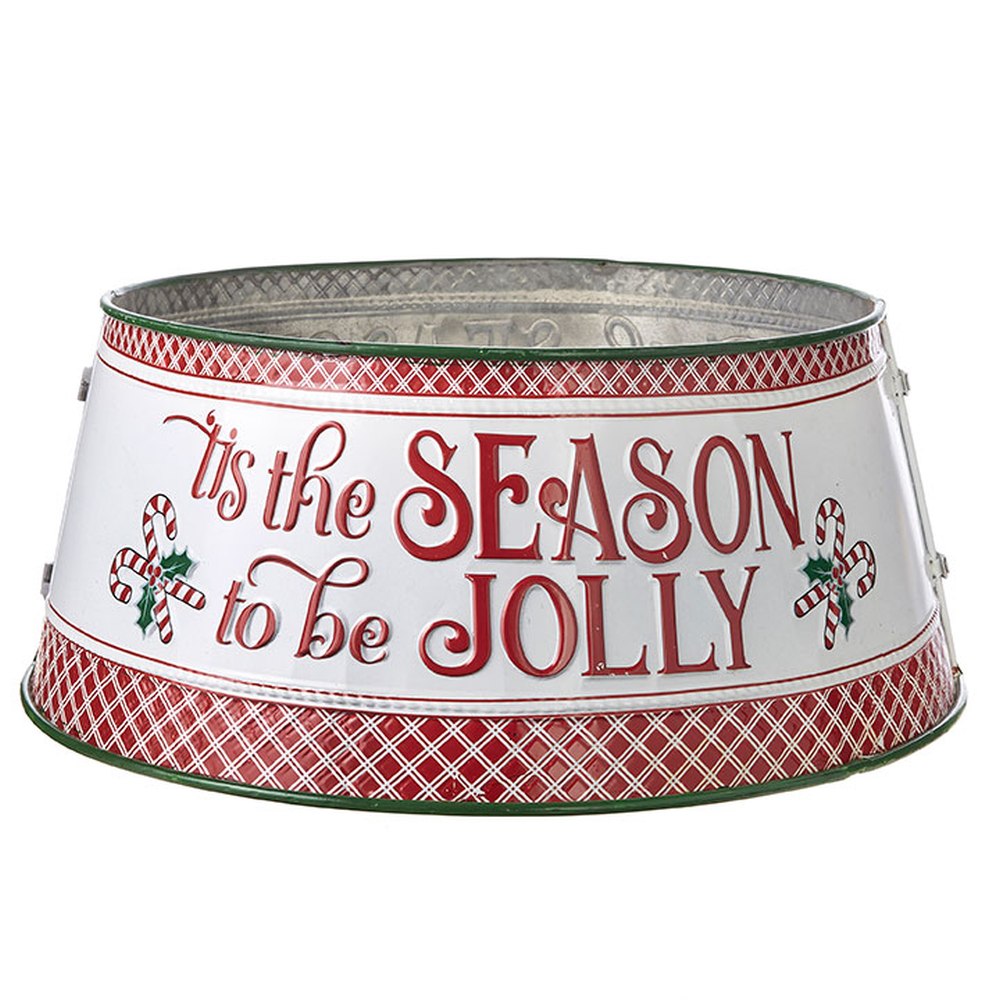 Raz Imports Kringle Candy Co. 23" Tis The Season Christmas Tree Collar