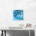 thumbnail image 2 of ARTCANVAS Baby Blue Black Butterfly Wings Insect Canvas Art Print - Size: 12" x 12" (1.50" Deep), 2 of 9