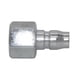 thumbnail image 2 of Conector Roscado Neumático F20 F30 F40 Del Conector Rápido Neumático De Aire Del Tubo De Rosca De Acero Al Carbono Zulema Conector de aire, 2 of 3