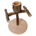 thumbnail image 1 of Stand for Bird Games, Playground for Wooden Perches for MultiPurpose Playground for Lovebirds, Parakeets, Nymphs, Interactive Playground for', 1 of 5