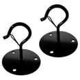 thumbnail image 2 of Black Heavy Duty Ceiling Hooks for Home with Strong Load-bearing Capacity 2Pcs, 2 of 7