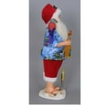 thumbnail image 4 of Karen Didion Tropical Beach Blue Santa Claus with Margarita Christmas Figurine 18", 4 of 4