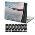 thumbnail image 4 of KSK KAISHEK Hard Protective Shell Case Cover Compatible MacBook Air 13" 2018 2019 2020 2021 2022 A1932 A2179 A2337 m1 + Black Keyboard Cover, Sky Series 0816, 4 of 5