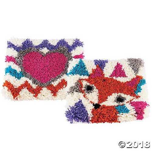 Latch Hook Kits Set of 2