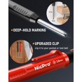 thumbnail image 2 of Juego de lápices Carpenter Nicpro, paquete de 6 con sacapuntas y 54 recambios, 2 of 6