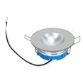 thumbnail image 3 of Luz LED empotrable en el techo Ticfox redonda Acero inoxidable IMPERMEABLE Luz blanca cálida 2,8 pulgadas, 3 of 14