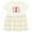 Natural with Stripes, variant on Inktastic 1st Birthday Party 1 Year Old Girls Girls Baby Dress