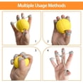 thumbnail image 2 of ABCISI Hand Exercise Ball, Squeeze Ball for Hand Therapy, Finger Extension Exerciser, Finger and Wrist Strengthener, Hand Grip Strengthener for Elderly,Weak Hand,Arthritis,Stroke,Carpal Tunnel, 20LB, 2 of 14