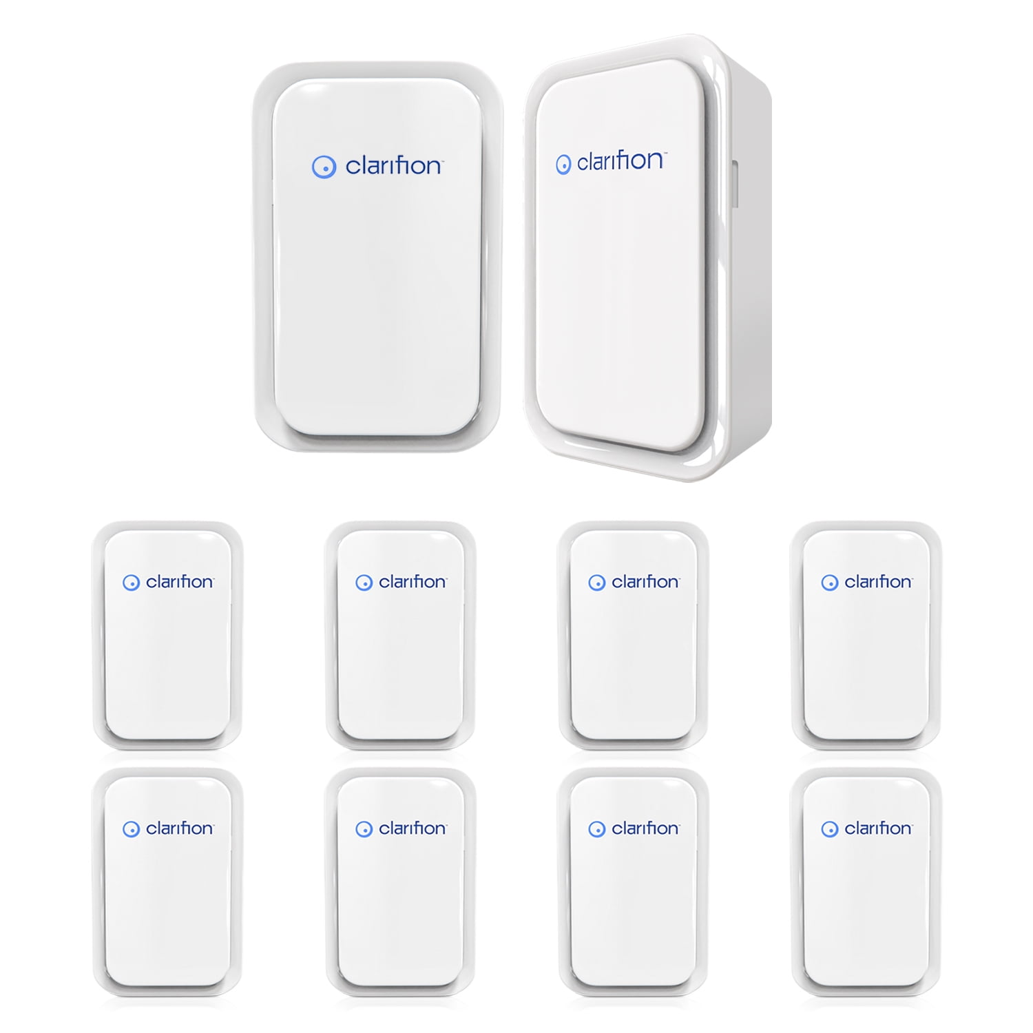 Clarifion Air Ionizers for Home (6 Pack), Negative Ion Filtration