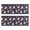 Dark Halloween Pattern, variant on Kitchen Rugs Sets Of 2,Dark Purple Halloween Ghosts with Boo Anti Fatigue Kitchen Mat Rugs Non Slip Washable,Decorative Kitchen Floor Mats for Kitchen,Sink,Laundry,17"X47"