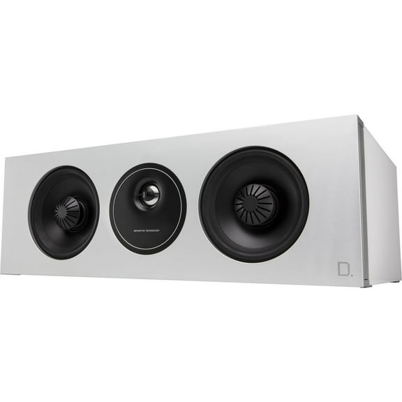 Definitive Technology Demand Series D5c 2-Way Center Channel Speaker, Gloss White