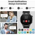 thumbnail image 6 of TOZO S5 Smartwatch for Men Women IP68 Waterproof Smartwatch for iPhone & Android,1.43" Ultra-Clear AMOLED Screen,Bluetooth Call(Answer/Make Calls),100+ Sports Modes Fitness Watchs with Sleep Monitor, 6 of 11