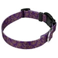 thumbnail image 6 of Country Brook Petz® Deluxe Purple Paisley Dog Collar - Made in The U.S.A., Small, 6 of 7