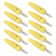 thumbnail image 1 of Terminal de toma de banana, 10 unids/set Conector de terminal de clavija de banana de 4 mm Terminales de clavija de banana construidos para profesionales, 1 of 12