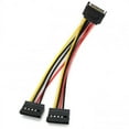 thumbnail image 4 of Chenyang CY SATA II Hard Disk Power Male to 2 Female Splitter Y 1 to 2 Extension Cable Adapter, 4 of 7