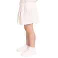 thumbnail image 4 of Wonder Nation Toddler Girls Athletic Pleated Shorts with Bow, Sizes 12M-5T, 4 of 7