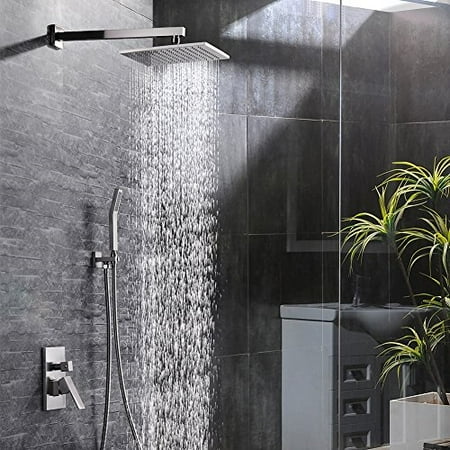 Sr Sun Rise Br Shower System 10 Inch Bathroom Luxury Rain Mixer Sr Sun Rise Br Shower System 10 Inch Bathroom Luxury Rain Mixer Combo Set Wall Mounted Rainfall Head