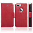 thumbnail image 2 of NAVOR - iPhone 7 Plus Detachable Magnetic Housing Wallet Case [RFID Protection] [Apple Logo Hole] [Vajio Series] - Red (IP7PVJRD), 2 of 7
