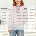 thumbnail image 3 of Lutiedan Striped Sweatshirt for Girls Fall Winter V Neck Pullover Tops Casual Long Sleeve Warm Sweatshirts Size 5-15,Red, 3 of 6