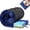 Navy Blue, variant on DHOLE 4 Inch Gel Memory Foam Camping Mattress, CertiPUR-US Certified Thick Sleeping Pad, Waterproof & Soft Fleece Top, Portable Roll-Up Mat with Multi-Function Storage Bag & Pillow for Tent Camping