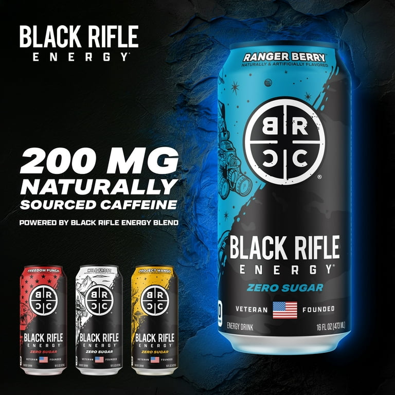 Black Rifle Coffee Company Black Rifle Energy Ranger Berry Energy
