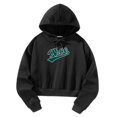 thumbnail image 3 of Sudadera Sudaderas Con Capucha Para Mujer Letras Cómodo Y Elegante Traje De Otoño Negro S, 3 of 8