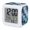 Blue, Indigo, Turquoise, White, variant on Sea Foam Digital Alarm Clock for Bedrooms, Smart LED Alarm Clock with 7 Color Changing Night Light, Nautical Coastal Tropical Blue Ocean Waves Silent Wake Up Clocks for Sleep Study Cooking 3.2"x3.2"