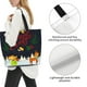 thumbnail image 3 of Balery Merry Christmas Elk Bolsa Tote Estilo Estético con Cremalleras, Bolsa de Hombro, Bolsa de Compras Grande y Plegable, 3 of 8