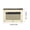 Beige, variant on B5 Fabric 3-Hole Zipper Binder Pouch With Reinforced Eyelets, Detachable Loose-Leaf Storage Bag, Portable Zipper Document & Stationery Organizer For Workplace Office Sorting Supplies-(Yellow)