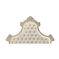 thumbnail image 5 of Acme Lucienne Queen Bed w/LED Beige Velvet, 5 of 10