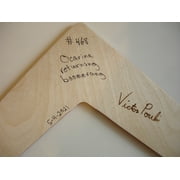 Ocarina boomerang handcrafted Boomerangs by Vic