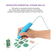 myFirst 3dPen Make Filaments Fun Pack-Robot World, Kid-Safe Low-Temp PCL Material, 3 Themed Kits for Creative Play