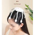 thumbnail image 3 of Head Massager Instrument Decompression Electric Relaxation Flexing Head 3 Modes 360 Degree Head Massager White, 3 of 7