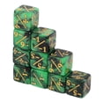 thumbnail image 3 of Juego de dados, 10 piezas de dados de 6 lados, juego de dados matemáticos, características líderes en su clase, 3 of 14