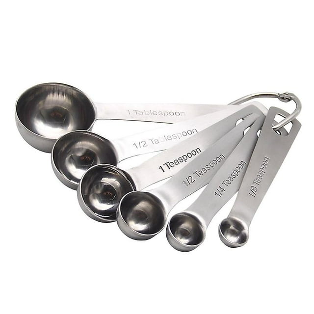 6 cucharas medidoras.