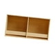 thumbnail image 4 of Caja nido para periquitos, contenedor de comida para pájaros, jaula para palomas, nido de madera para loros. 2 cuadrículas de 60cmx30cm, 4 of 9